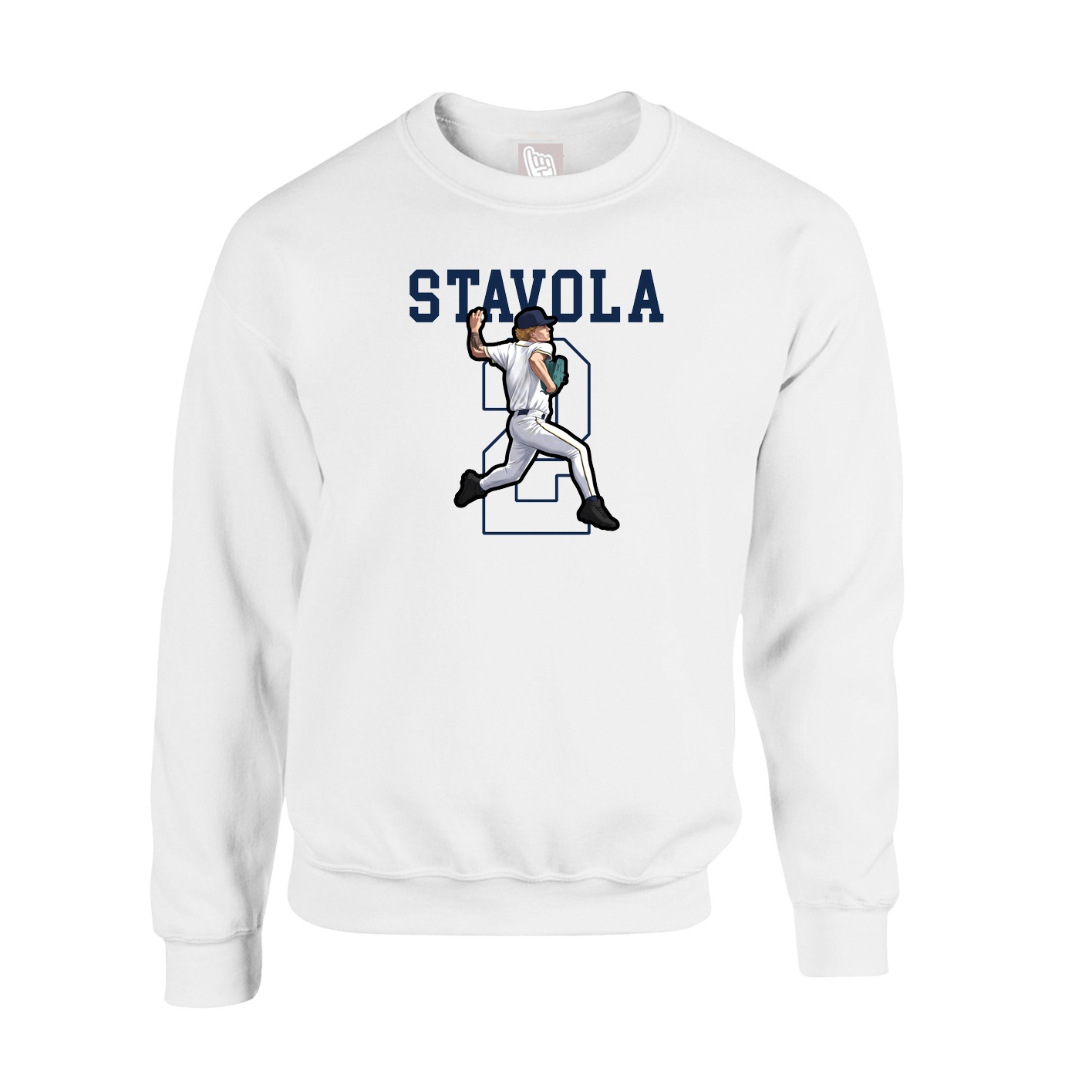 Fleece Crew — Shirsey in White