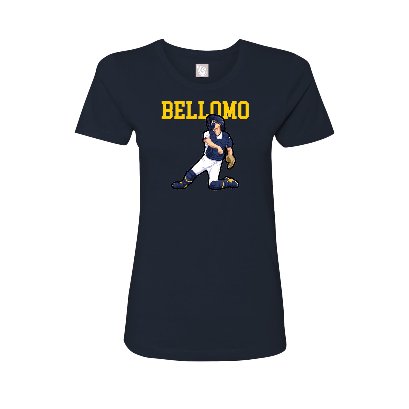 Fitted Women's Tee — Shirsey in Navy