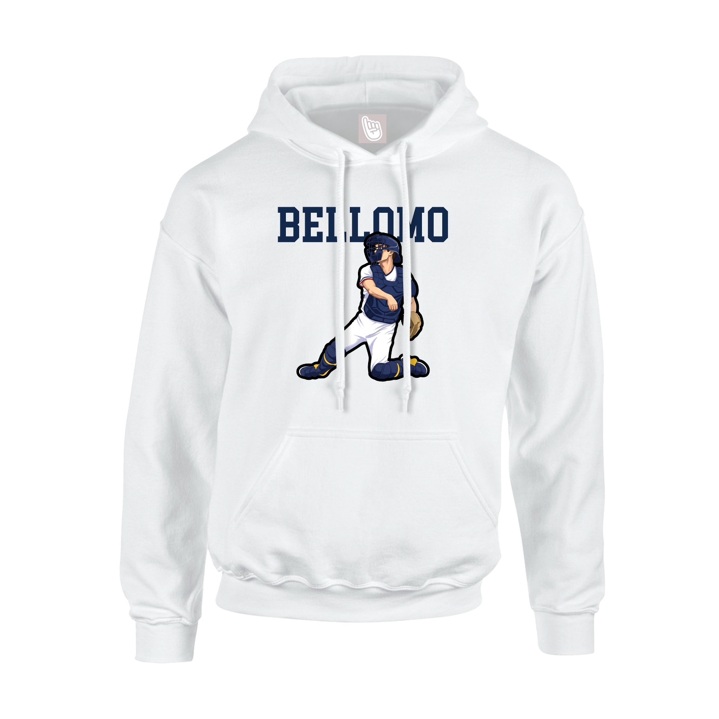 Hoodie — Shirsey in White