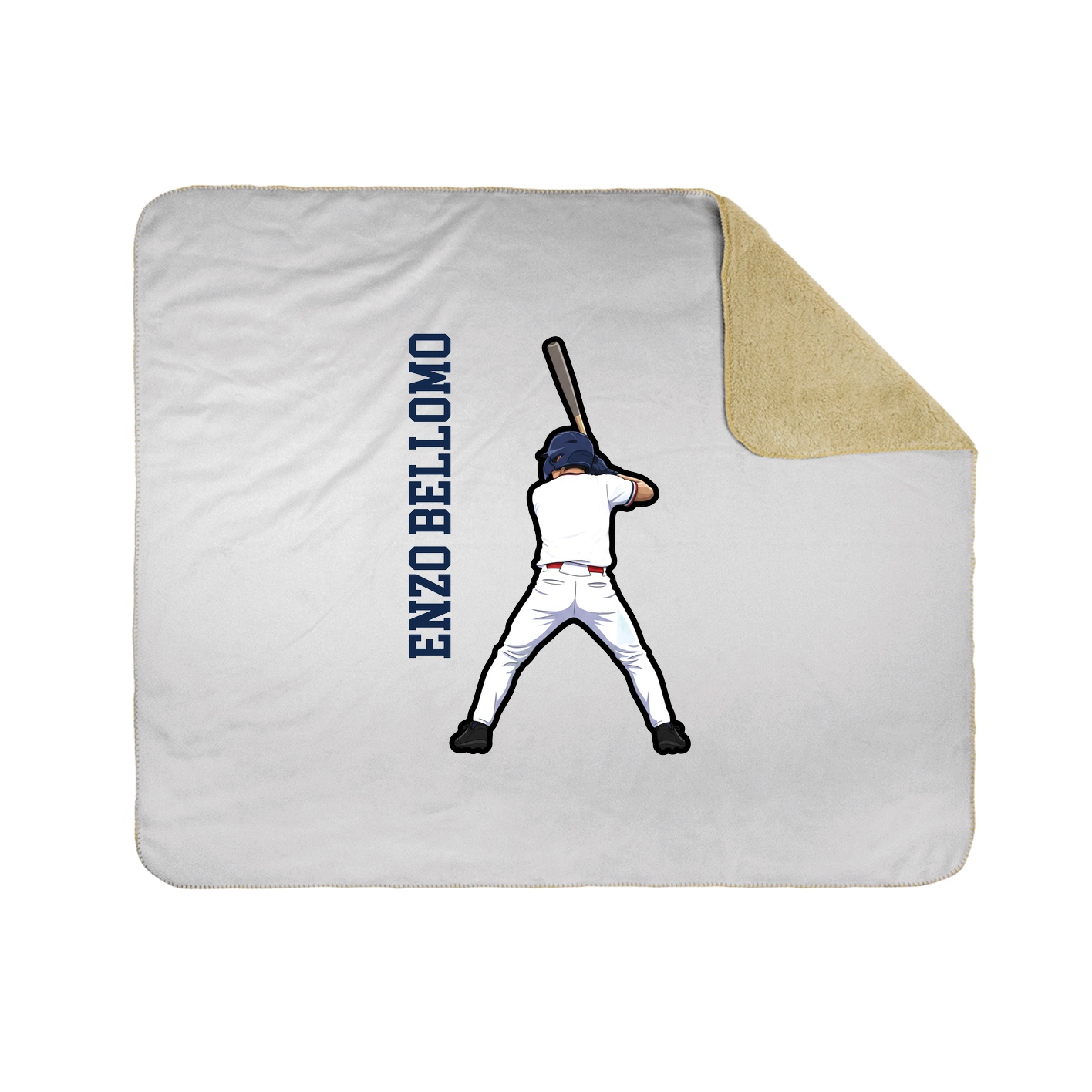 50x60 Sherpa Lined Throw Blanket