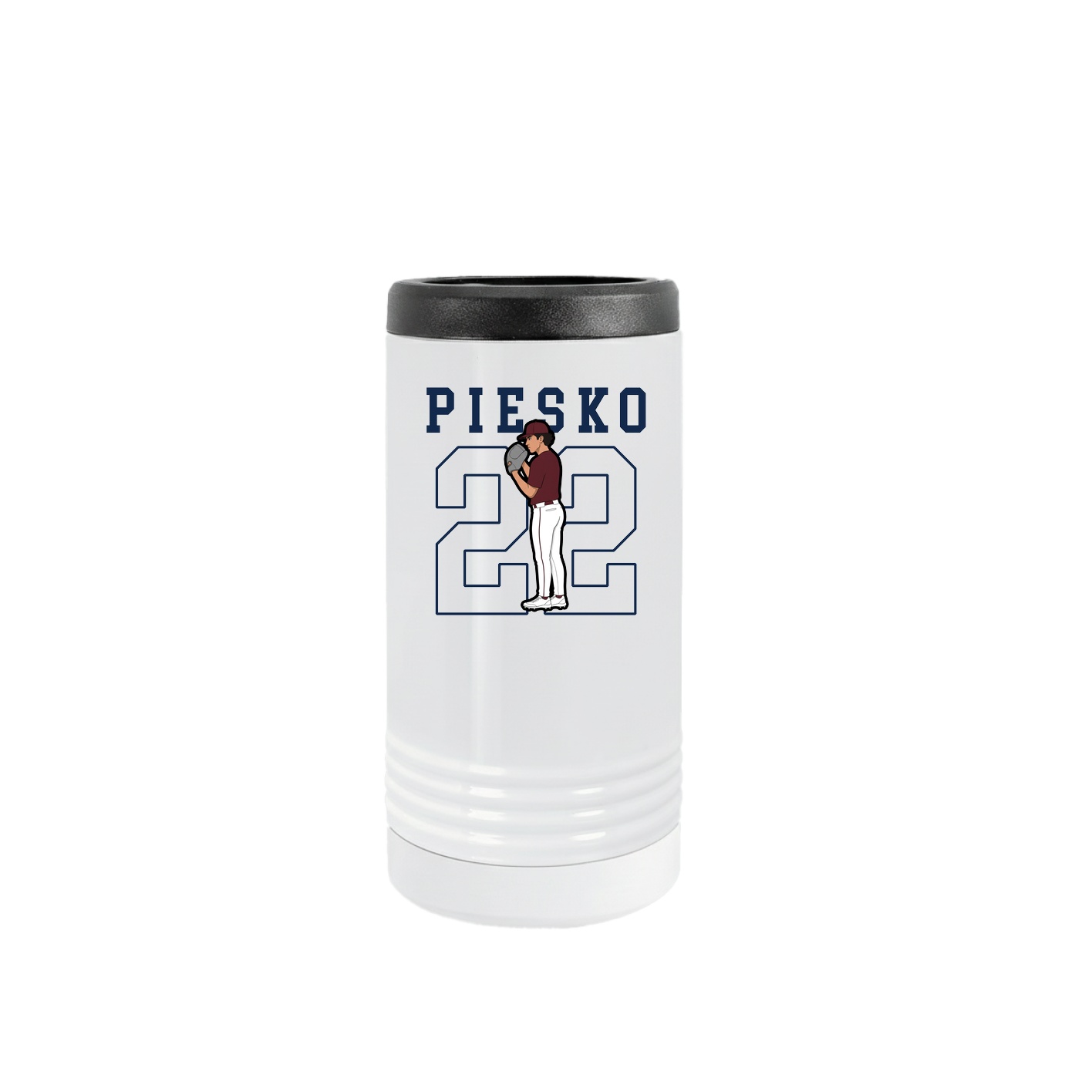 Slim Beverage Holder — Shirsey in White