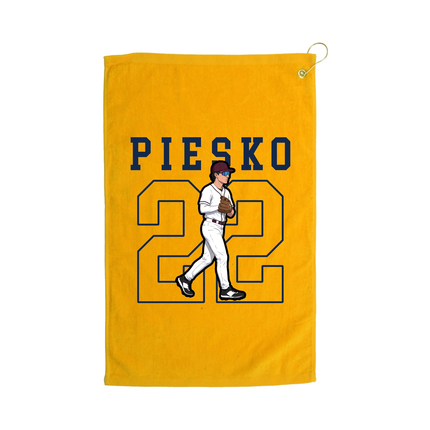 Golf Towel — Shirsey in Gold