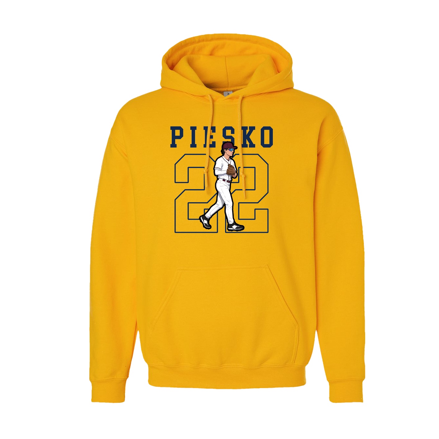 Hoodie — Shirsey in Gold