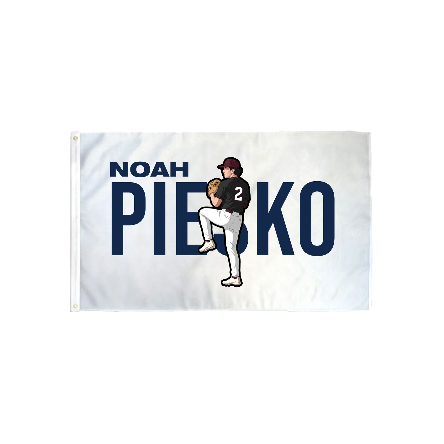 3x5 Flag — Player Name in Classic