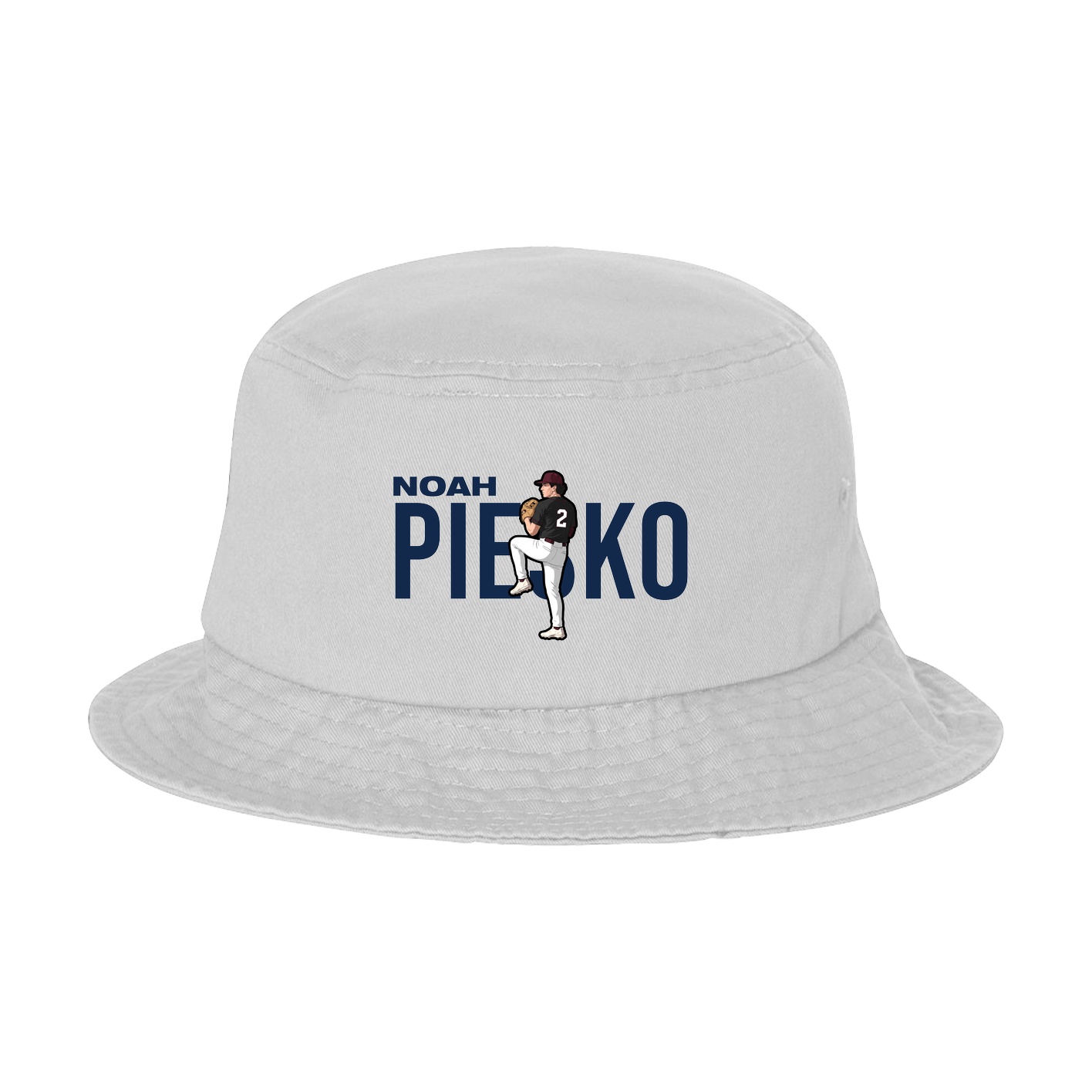 Bucket Cap — Player Name in White