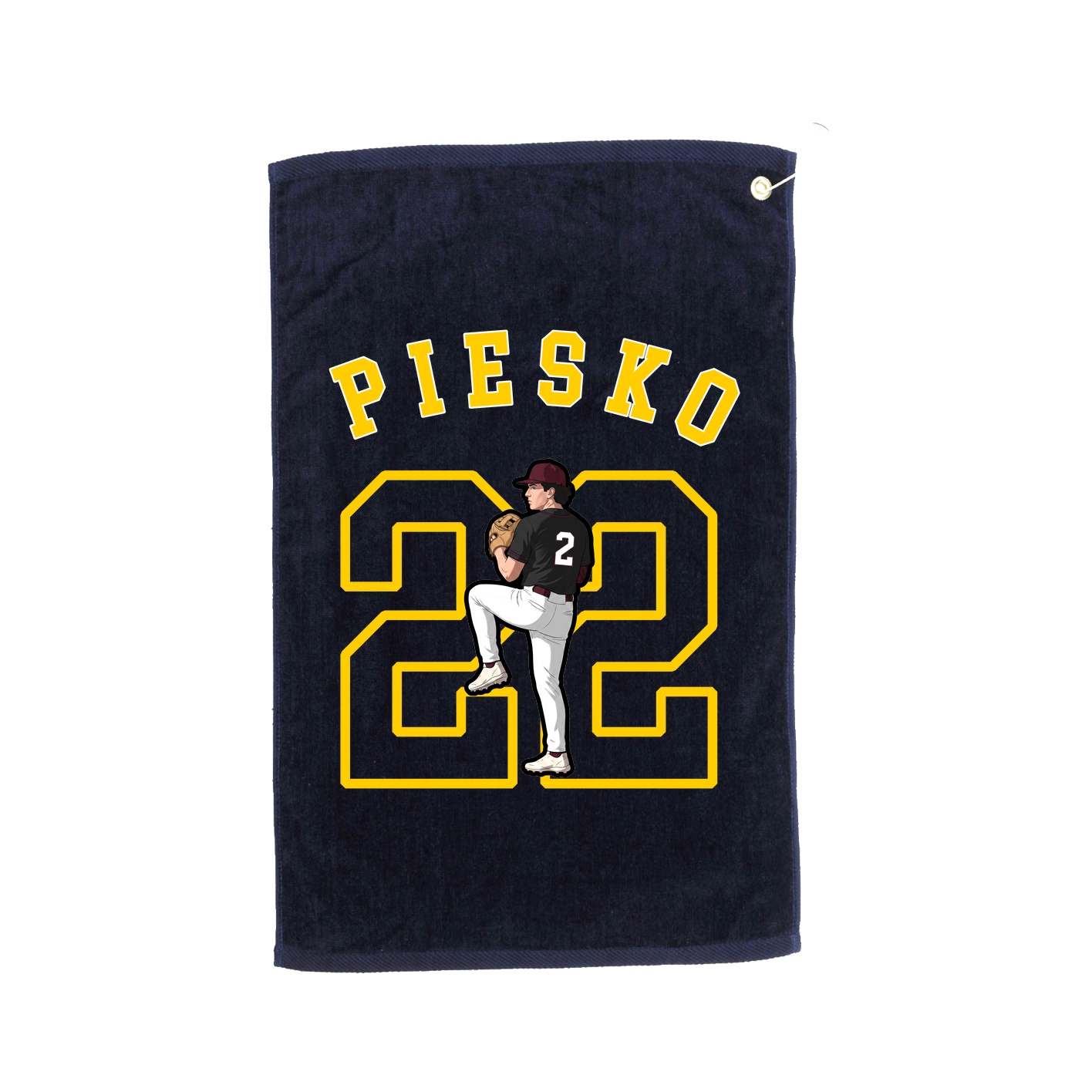 Golf Towel — Shirsey Arch in Navy