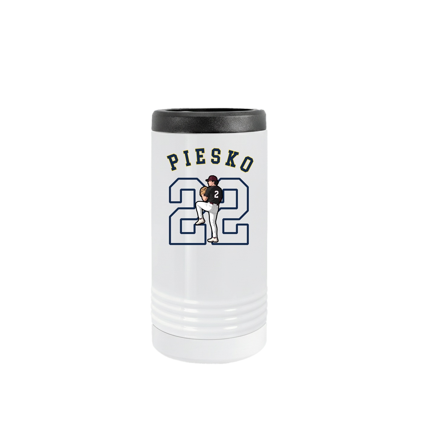 Slim Beverage Holder — Shirsey Arch in White