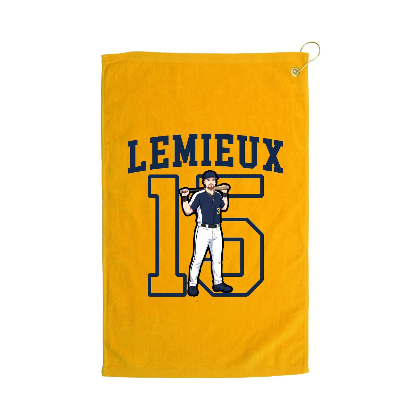 Golf Towel — Shirsey in Gold