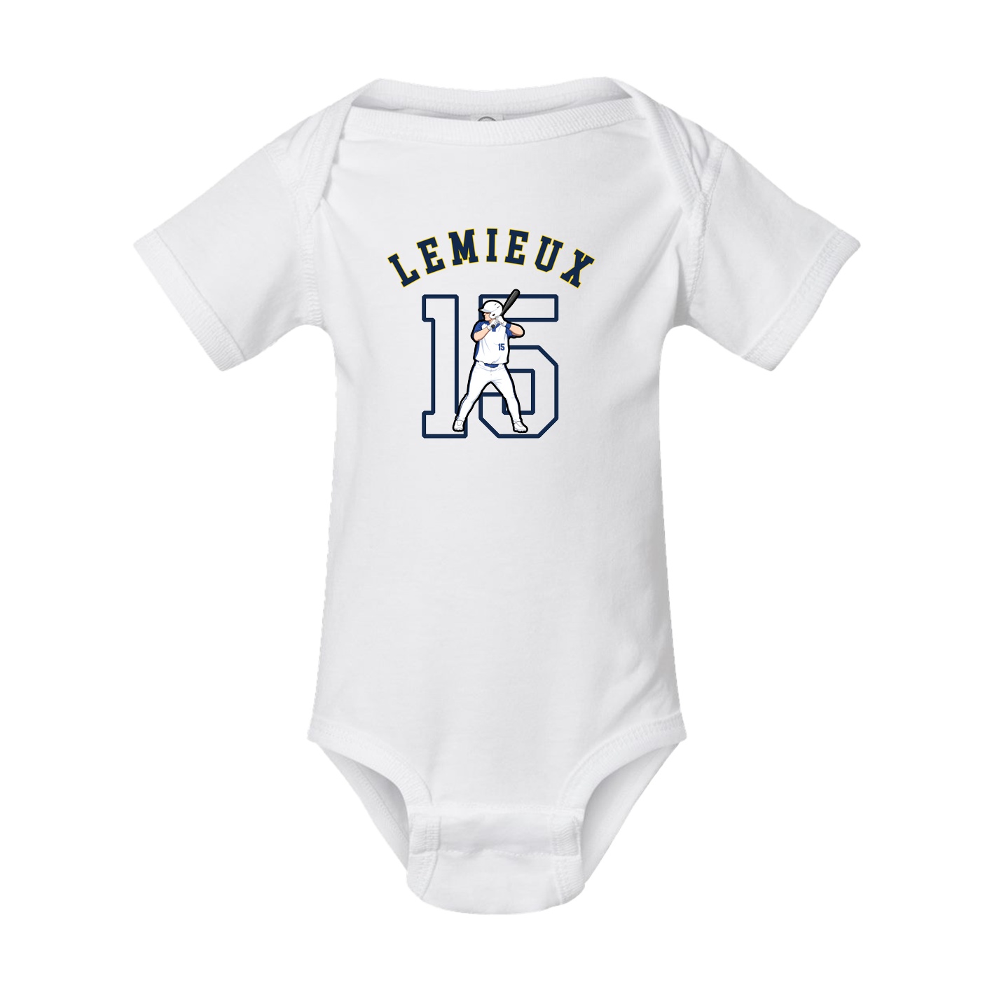 Baby Onesie — Shirsey Arch in White