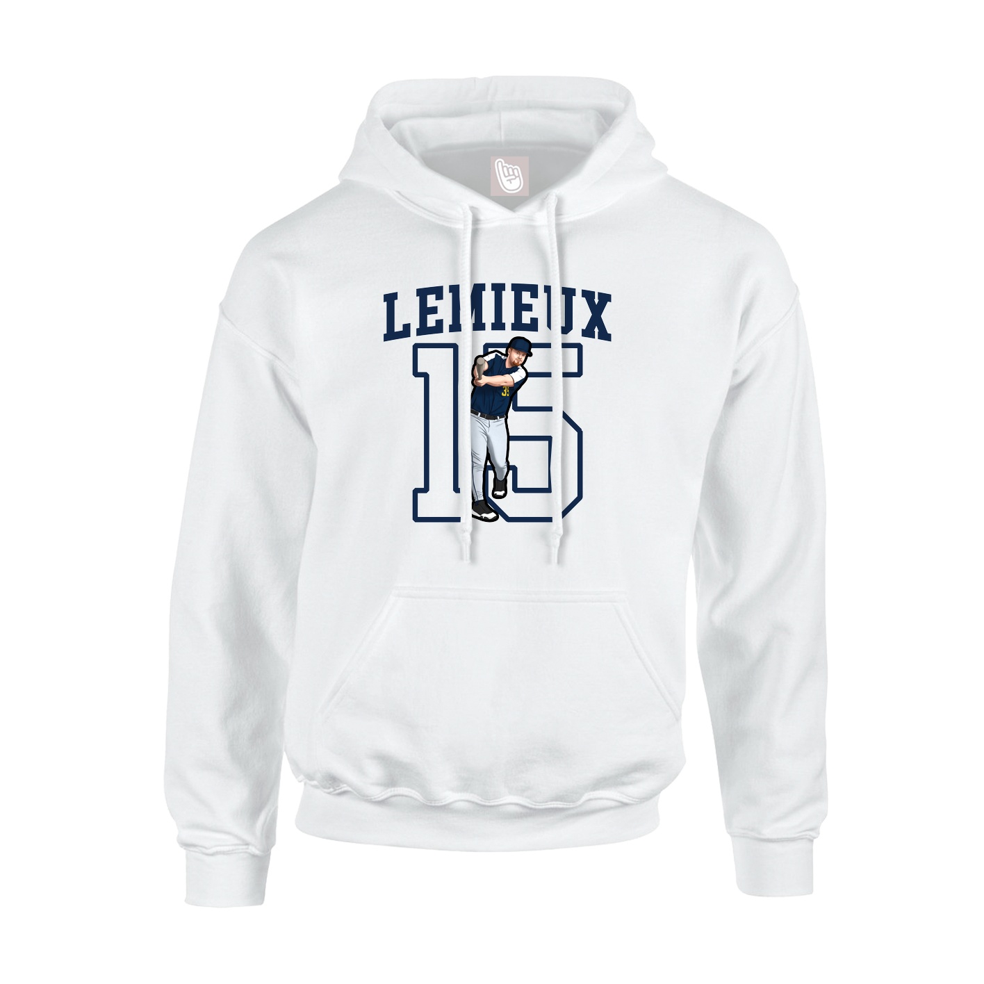 Youth Hoodie — Shirsey in White