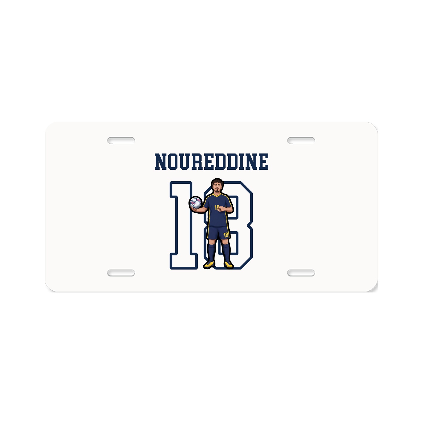License Plate — Shirsey in Classic