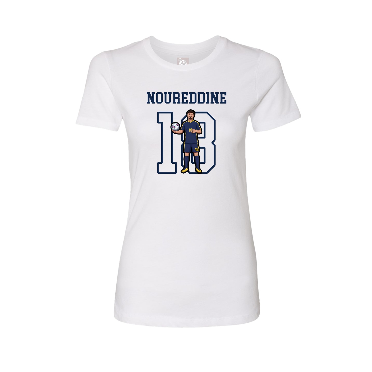 Fitted Women's Tee — Shirsey in White