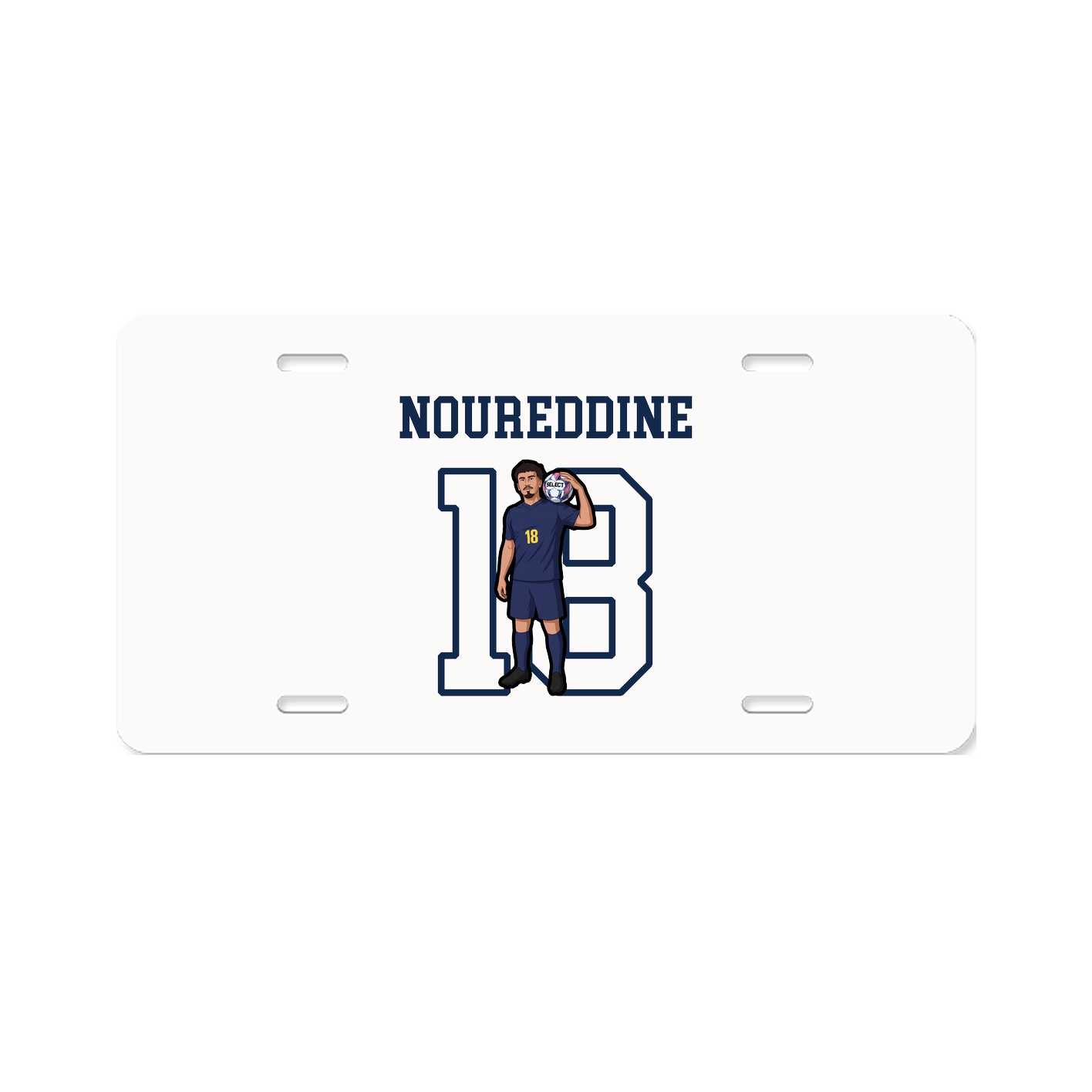 License Plate — Shirsey in Classic