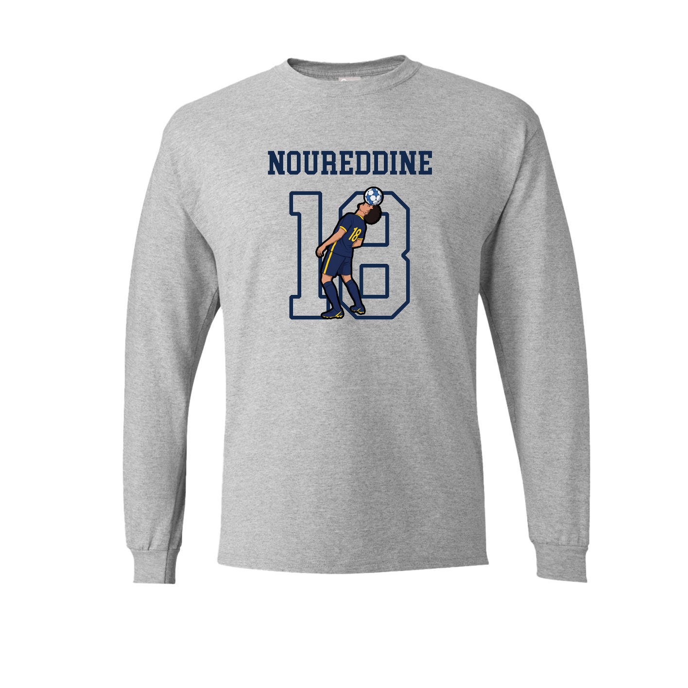 Long Sleeve Tee — Shirsey in Grey