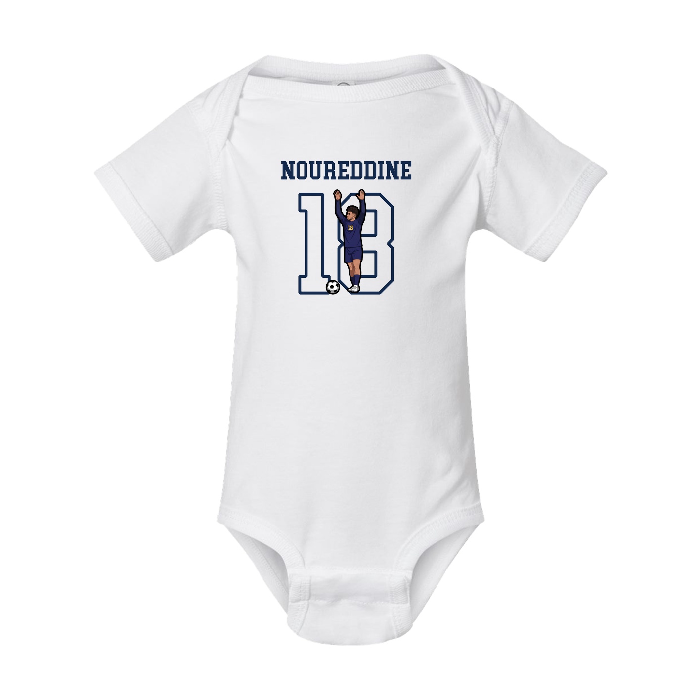 Baby Onesie — Shirsey in White
