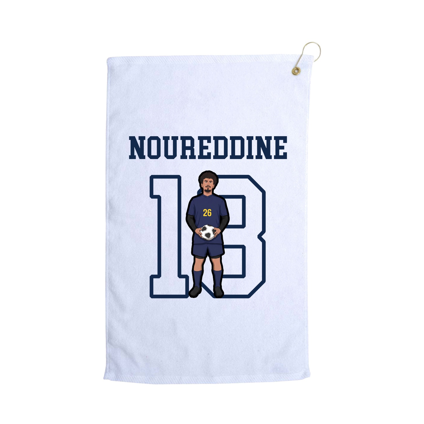 Golf Towel — Shirsey in White
