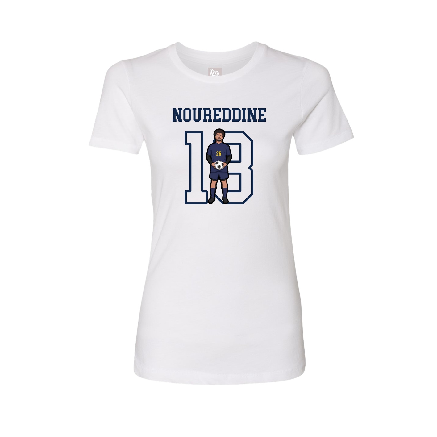 Fitted Women's Tee — Shirsey in White
