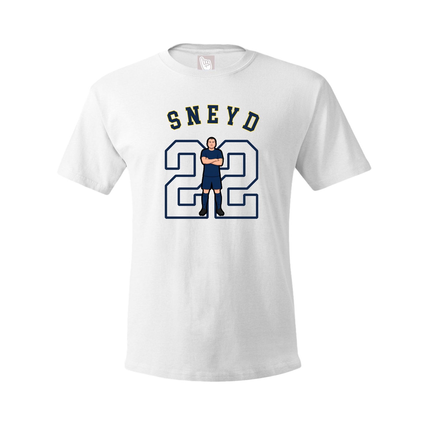 Tee — Shirsey Arch in White
