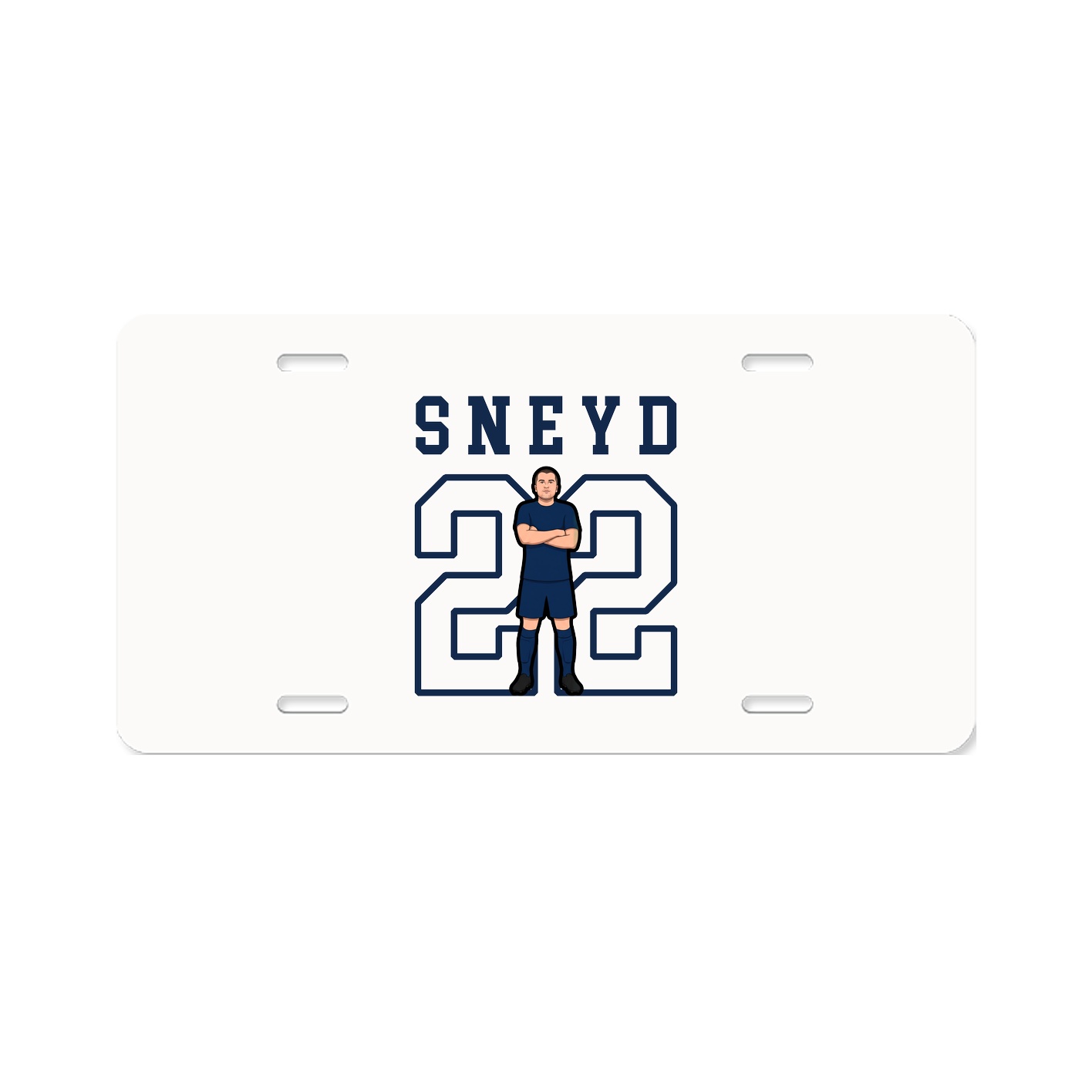 License Plate — Shirsey in Classic