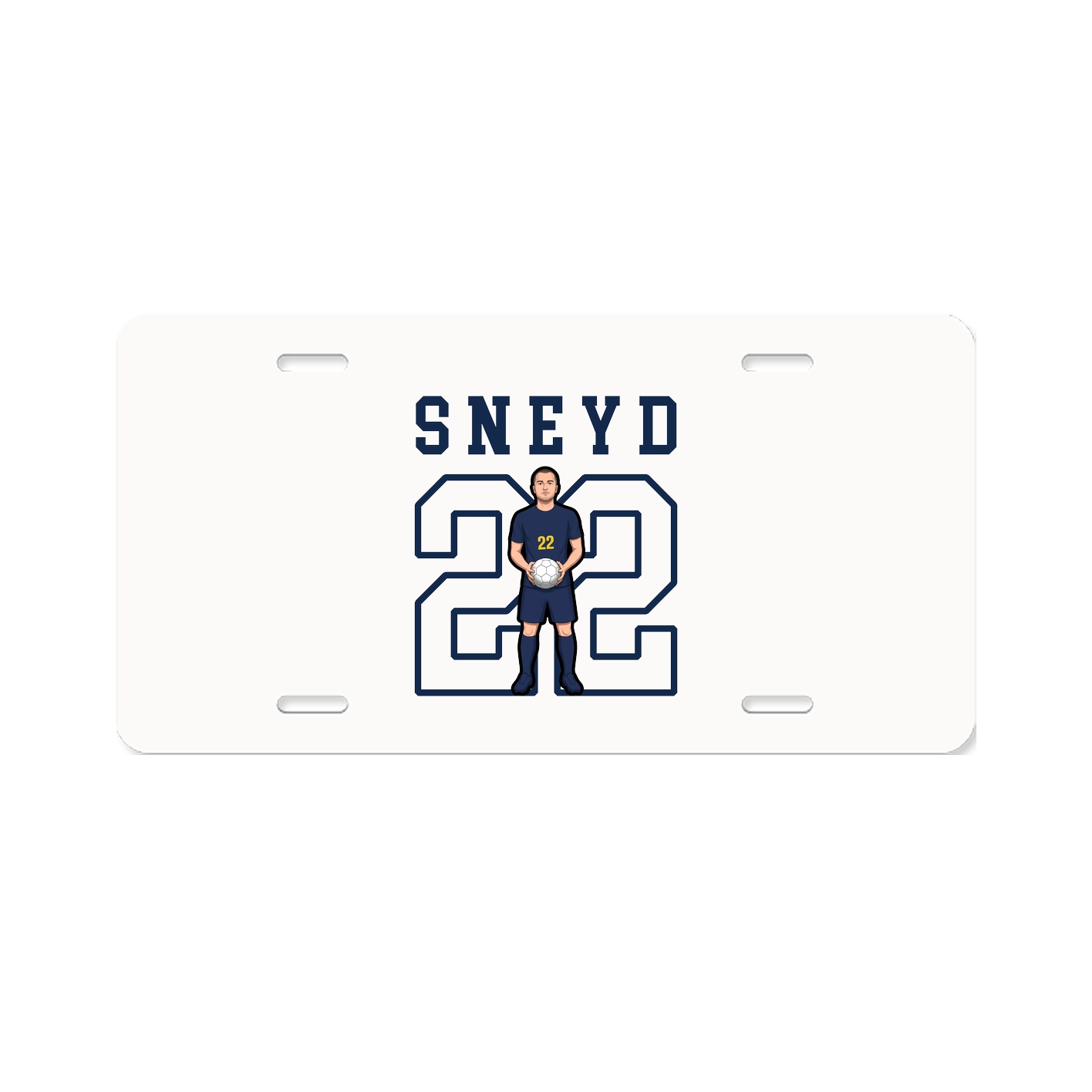 License Plate — Shirsey in Classic