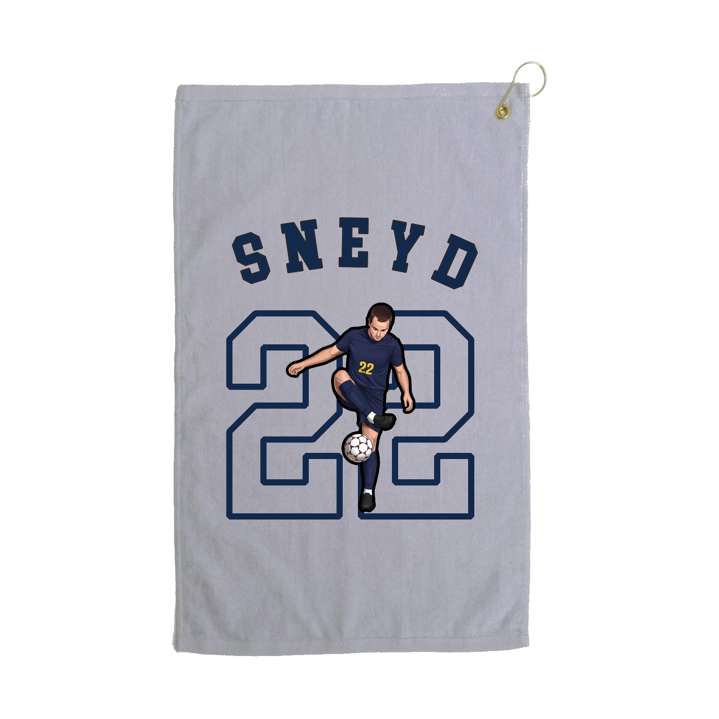 Golf Towel — Shirsey Arch in Grey