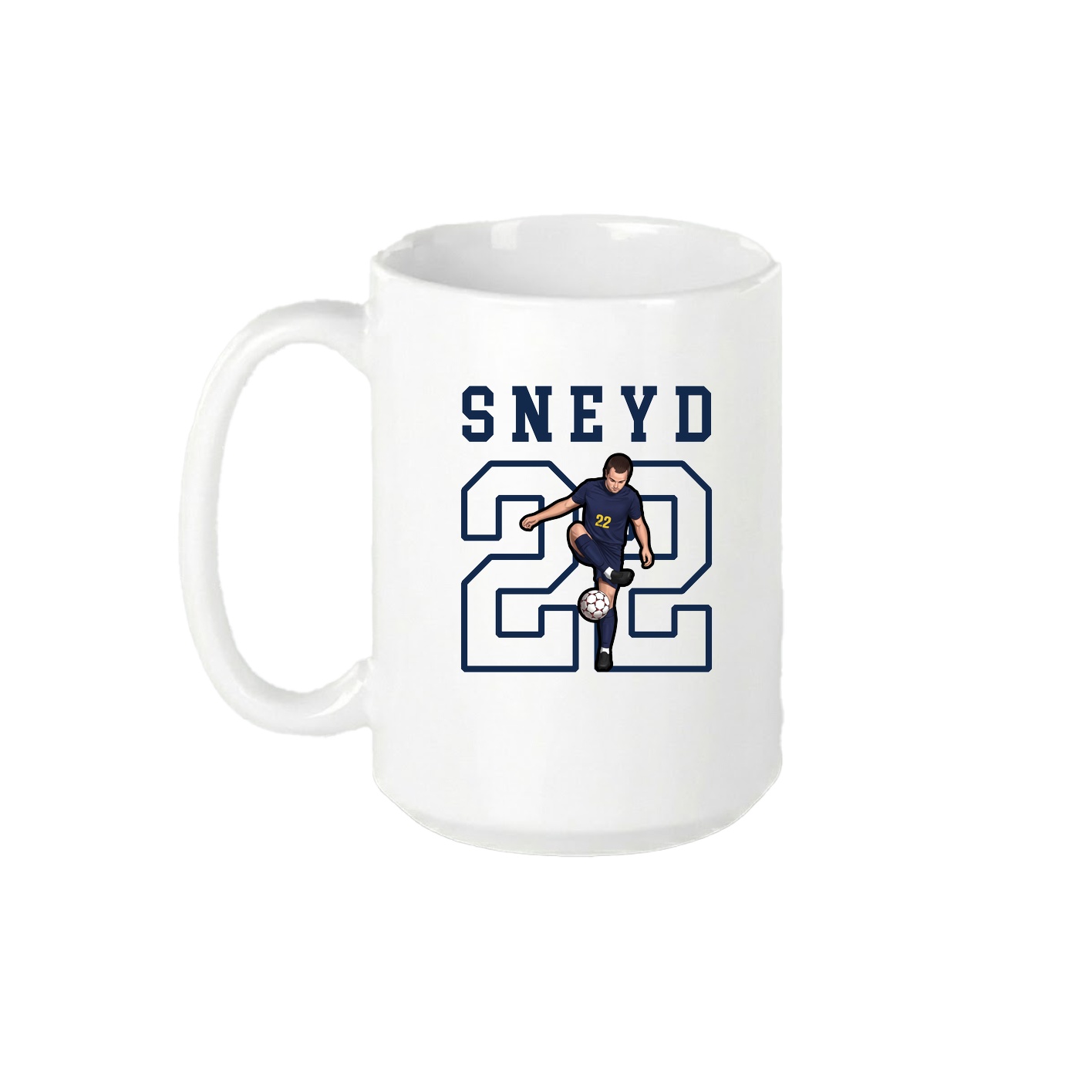15oz Coffee Mug — Shirsey in White