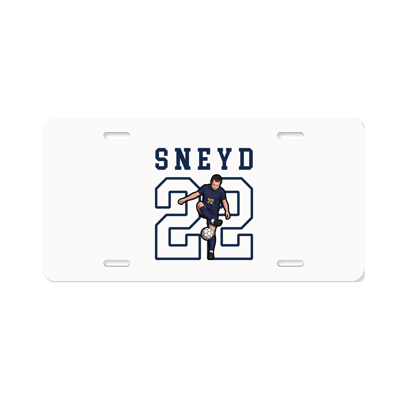 License Plate — Shirsey in Classic