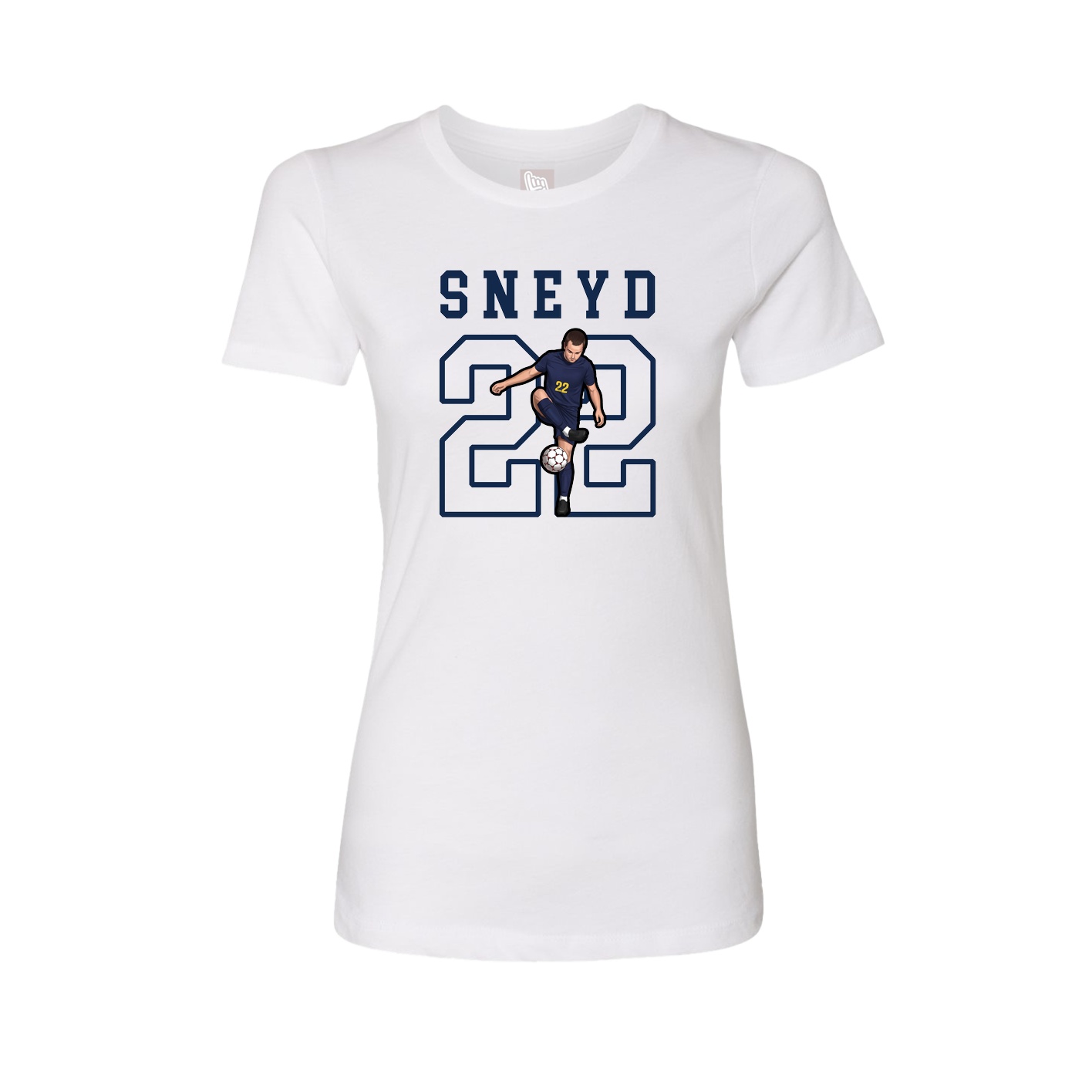 Fitted Women's Tee — Shirsey in White
