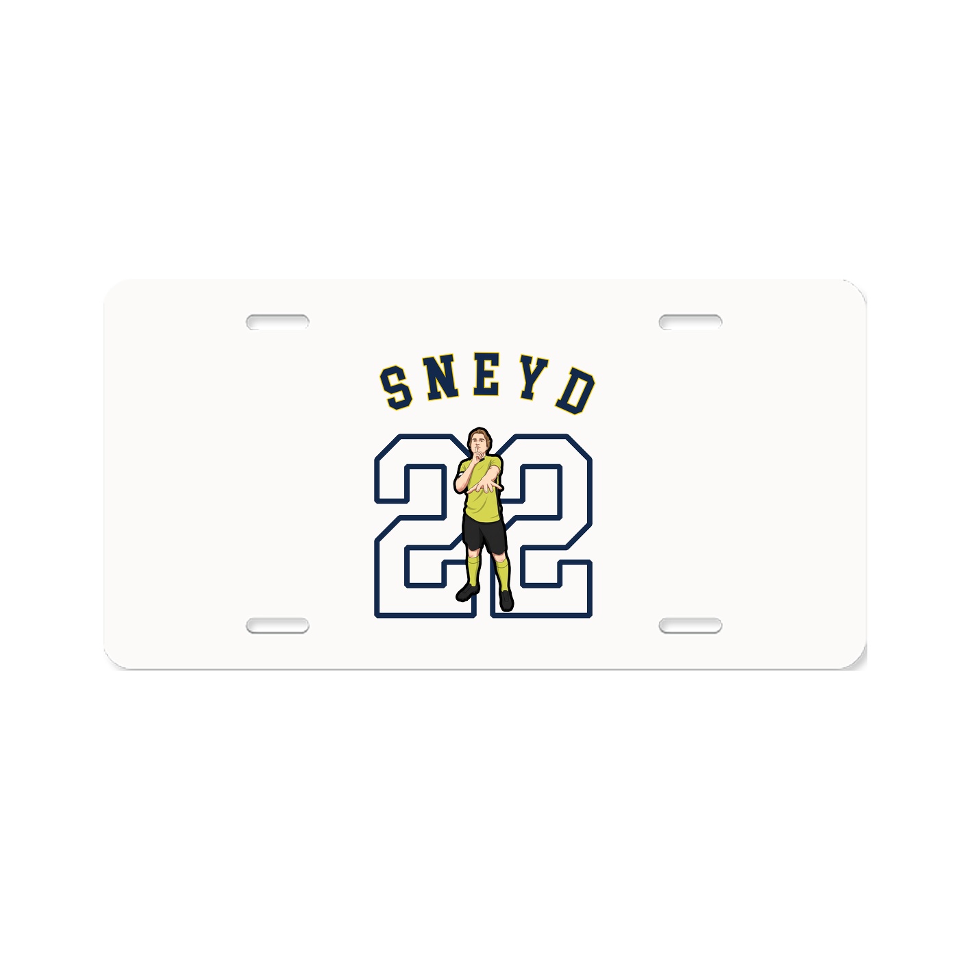 License Plate — Shirsey Arch in Classic