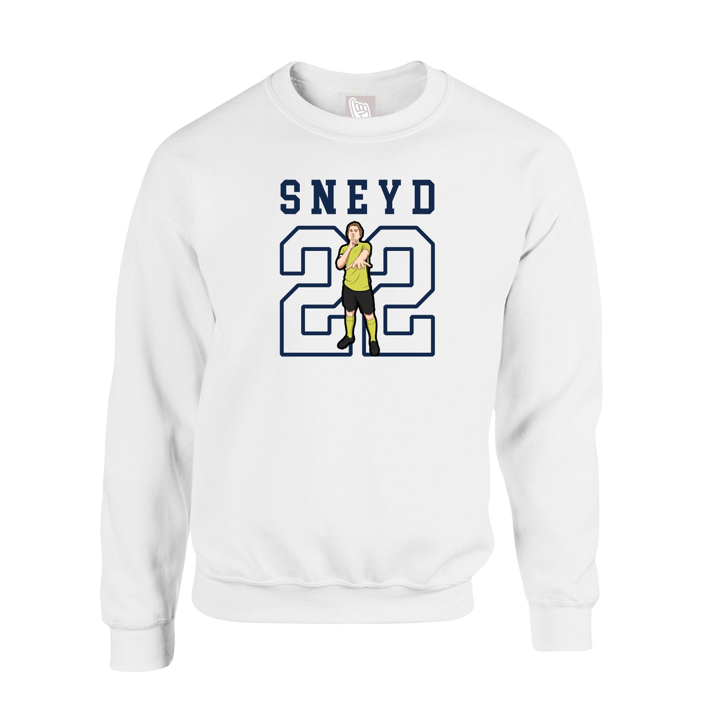 Fleece Crew — Shirsey in White