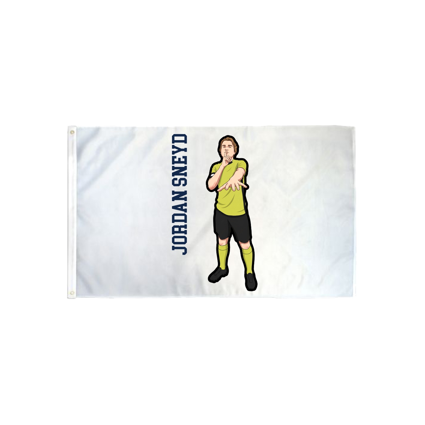 3x5 Flag — Name Vertical in Classic