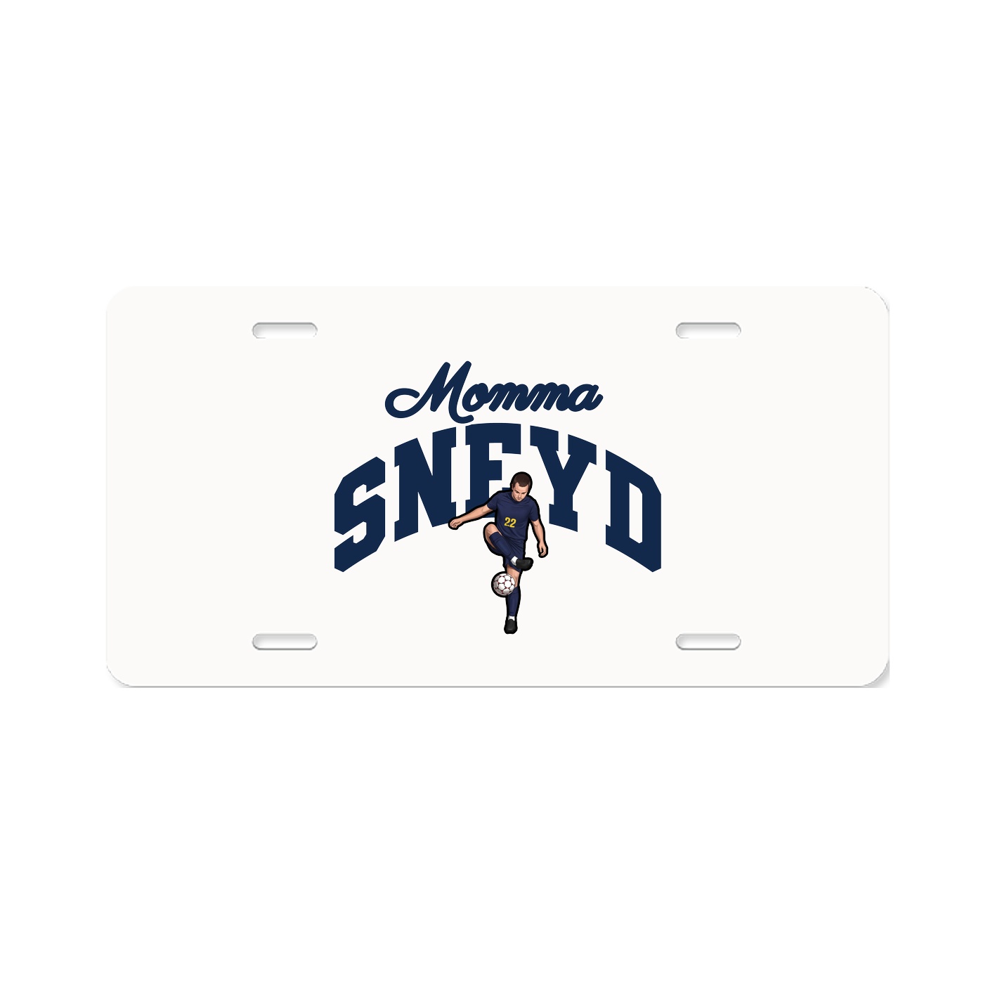 License Plate — Mothers Day Arch in Classic