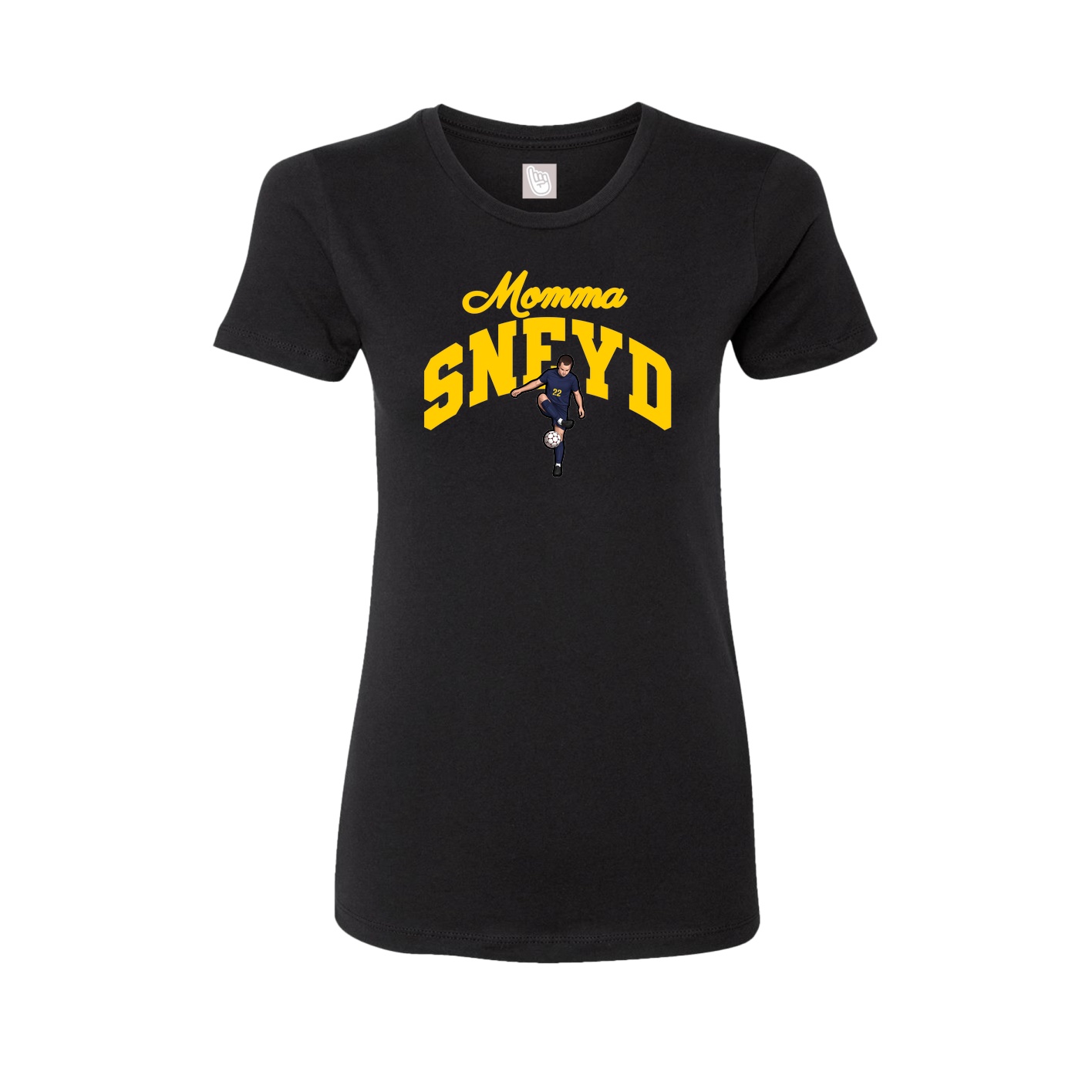 Womens Tee — Mothers Day Arch in Black