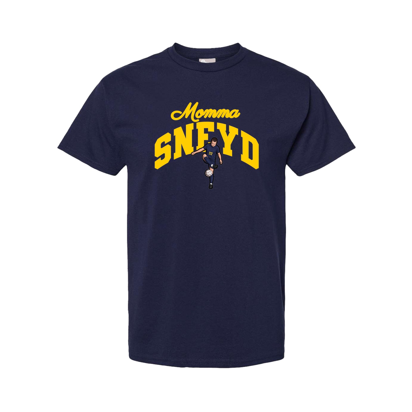 Youth Tee — Mothers Day Arch in Navy