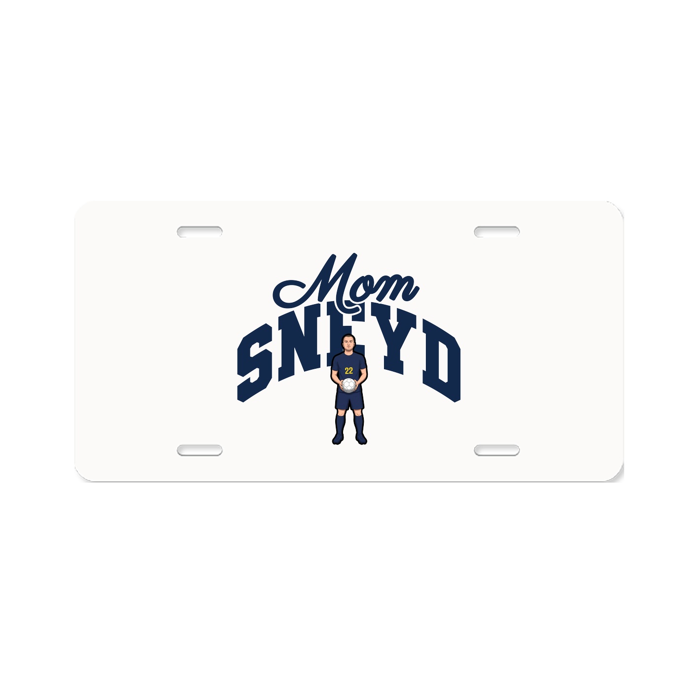 License Plate — Mothers Day Arch in Classic