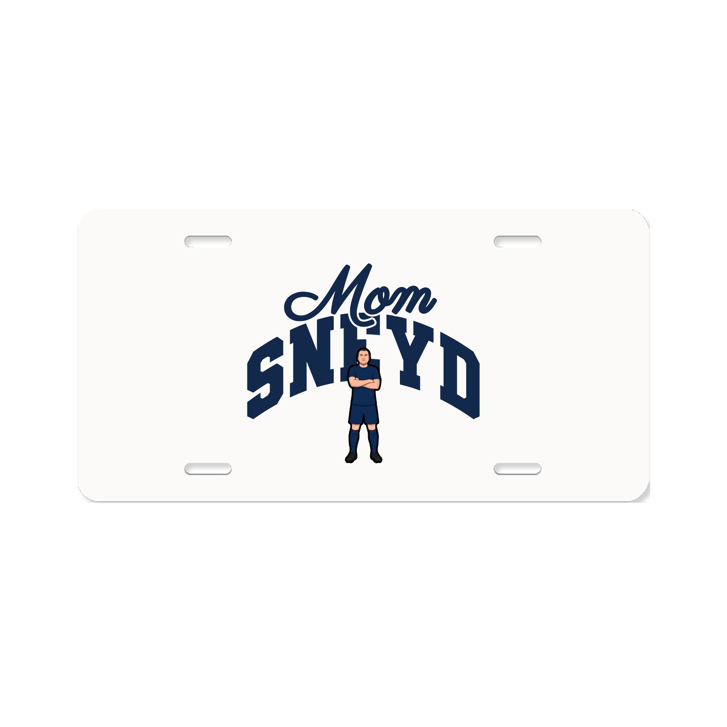 License Plate — Mothers Day Arch in Classic
