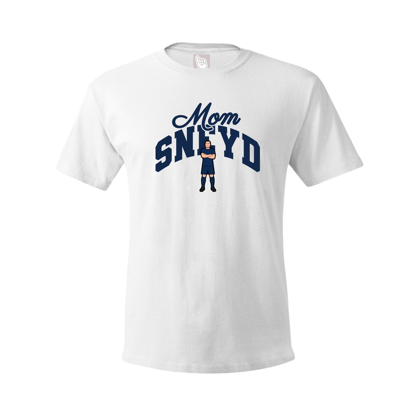 Tee — Mothers Day Arch in White