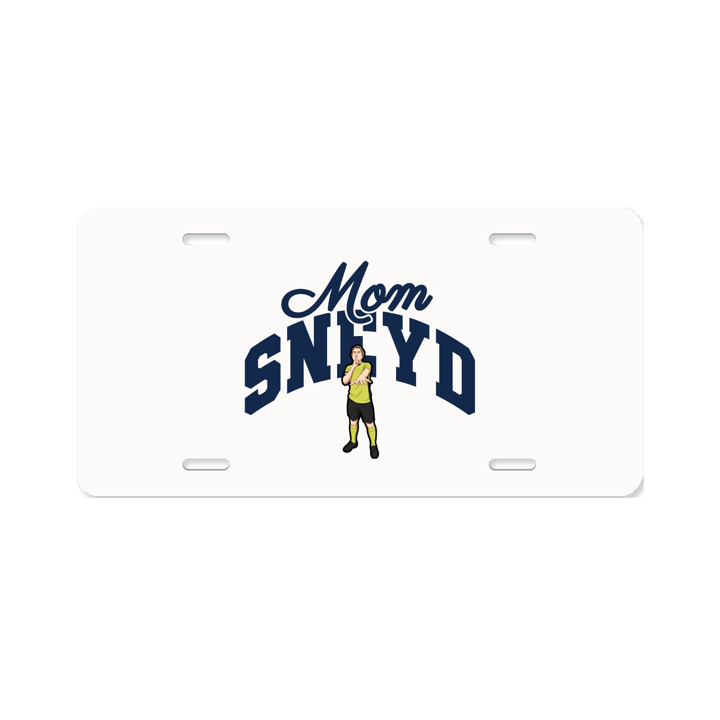 License Plate — Mothers Day Arch in Classic