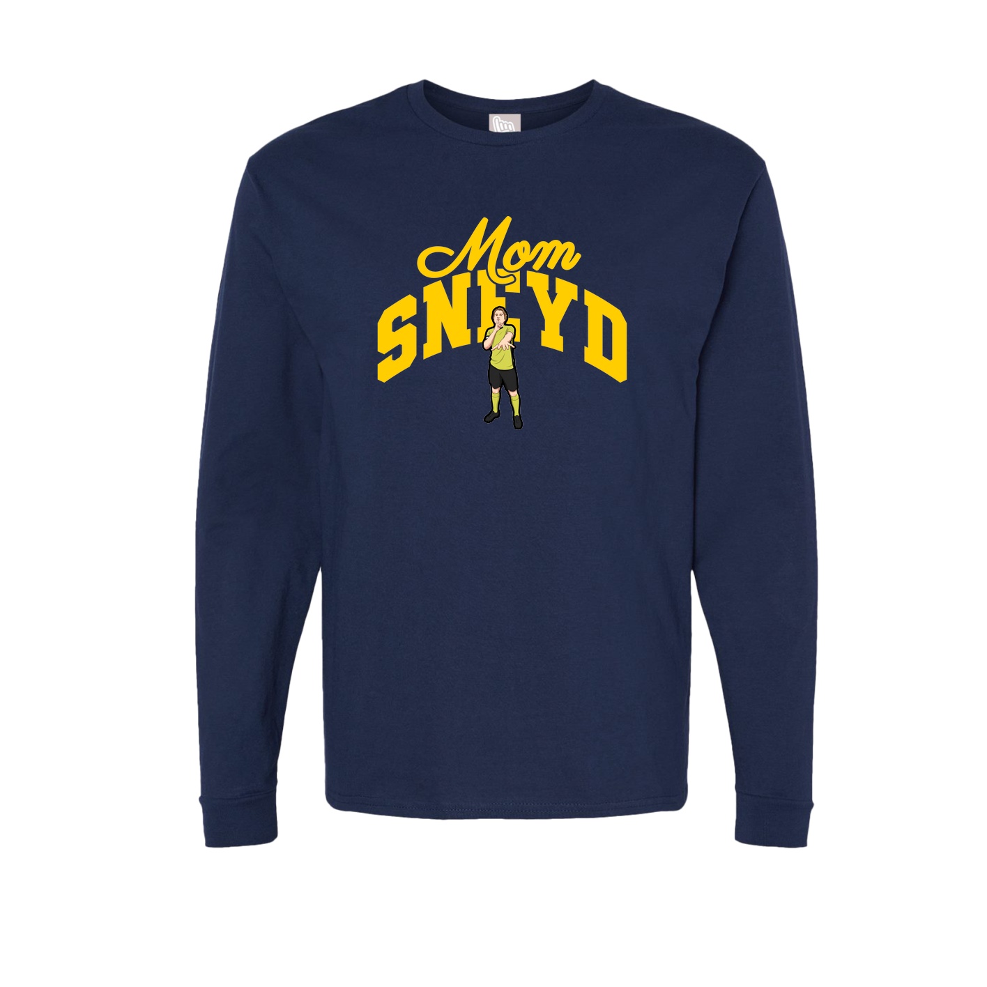 Long Sleeve Tee — Mothers Day Arch in Navy