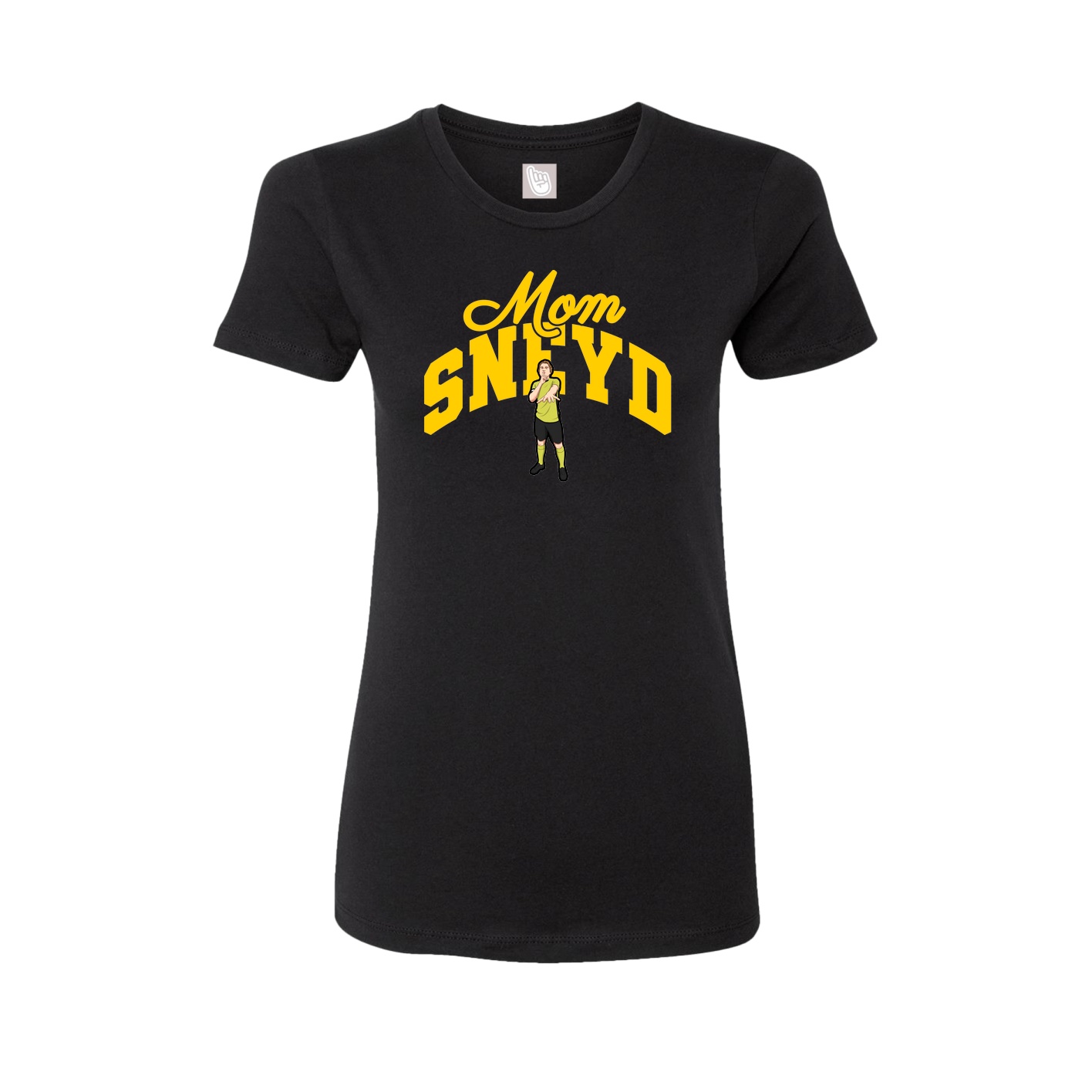 Womens Tee — Mothers Day Arch in Black