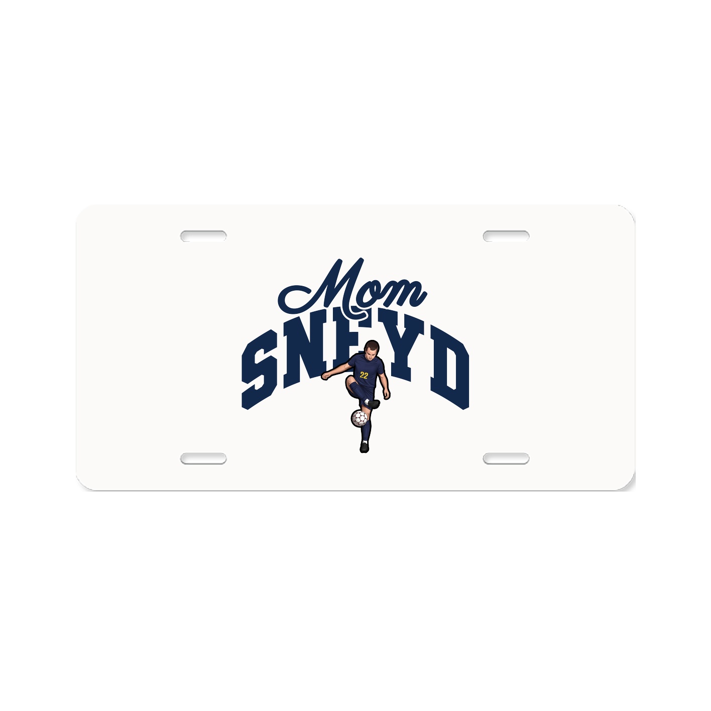 License Plate — Mothers Day Arch in Classic