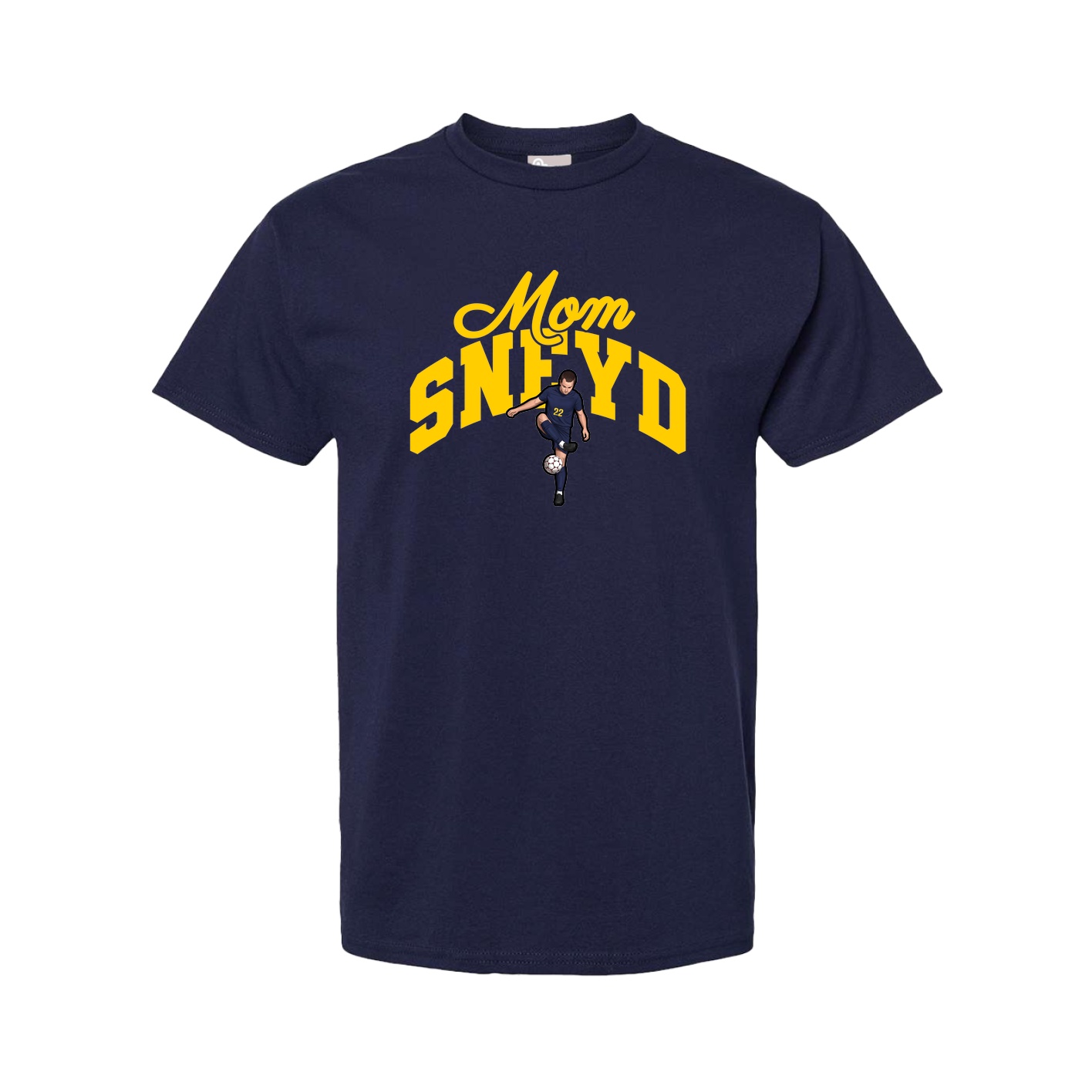 Youth Tee — Mothers Day Arch in Navy