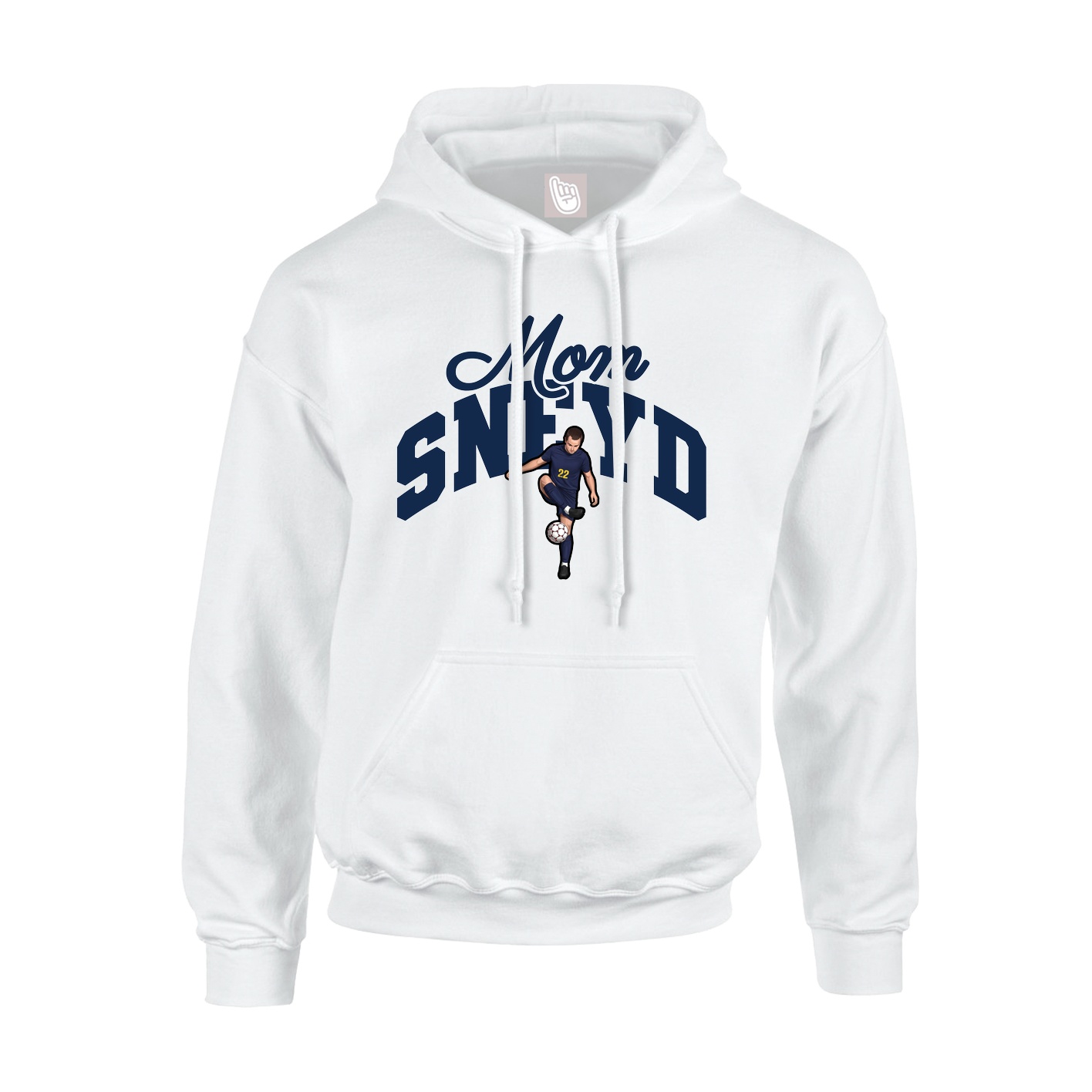 Hoodie — Mothers Day Arch in White