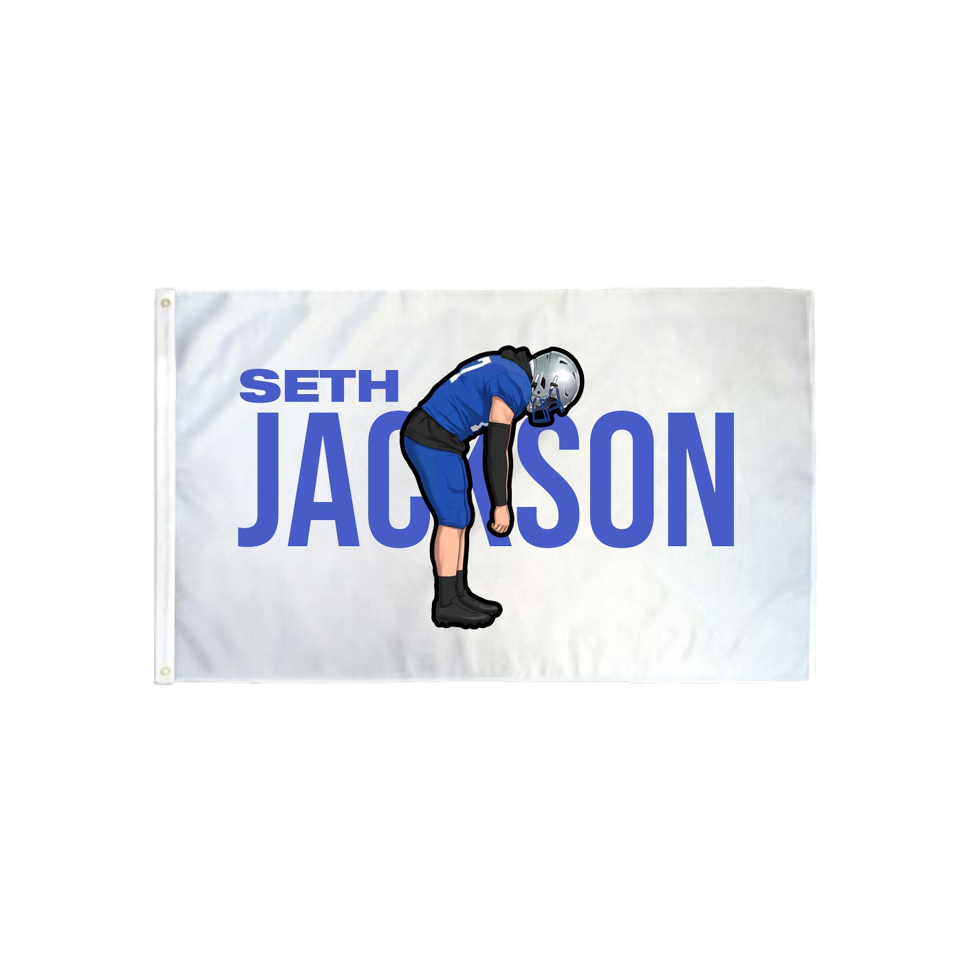 3x5 Flag — Player Name in Classic