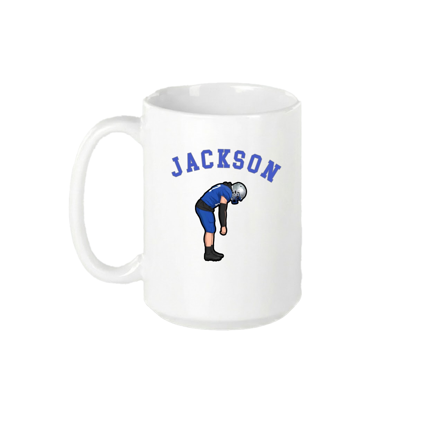 15oz Coffee Mug — Shirsey Arch in White