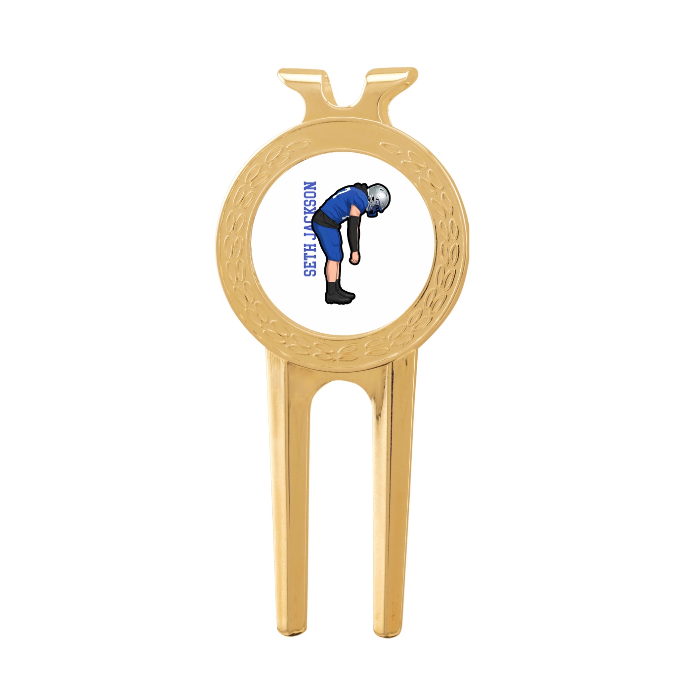 Divot Tool with Ball Marker — Name Vertical in Classic