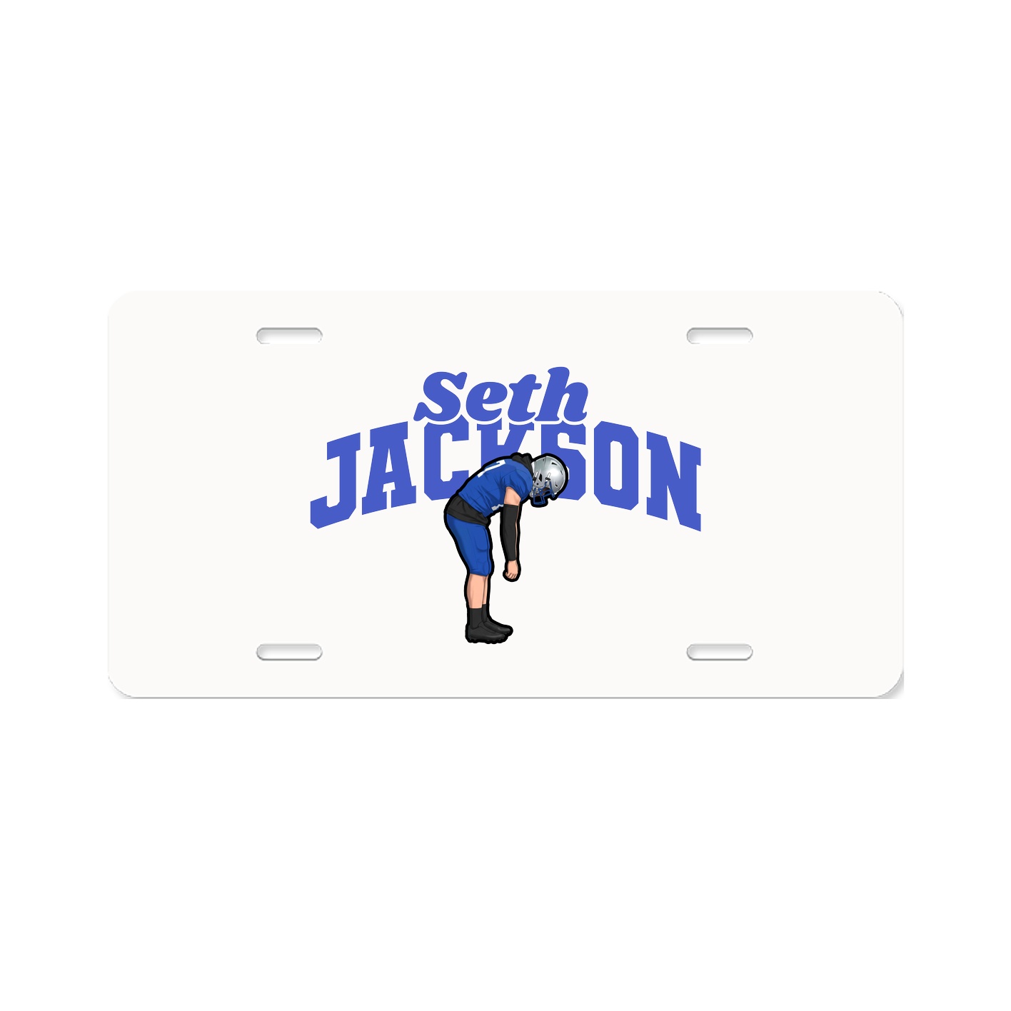 License Plate — Signature Arch in Classic