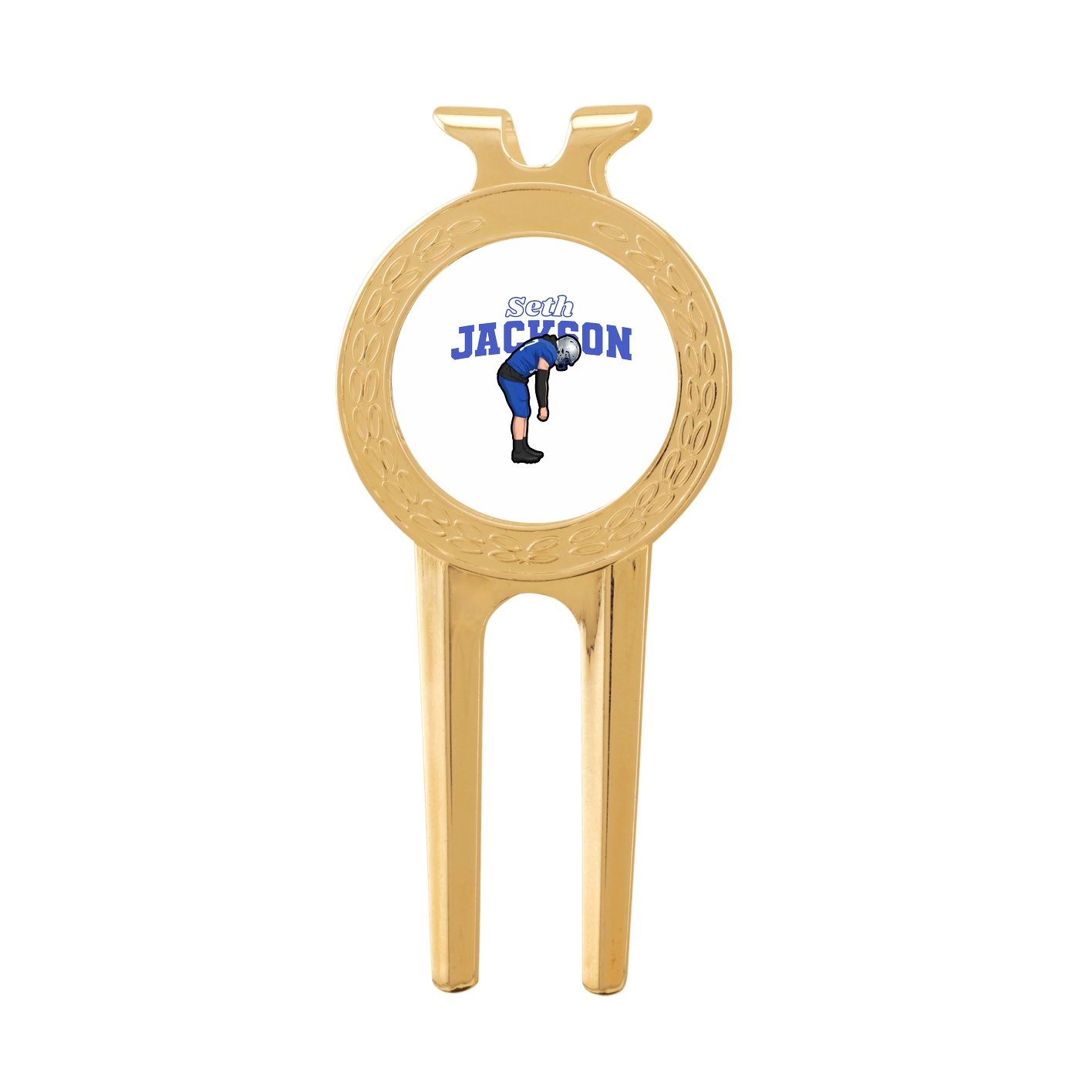 Divot Tool with Ball Marker — Name Arch in Classic