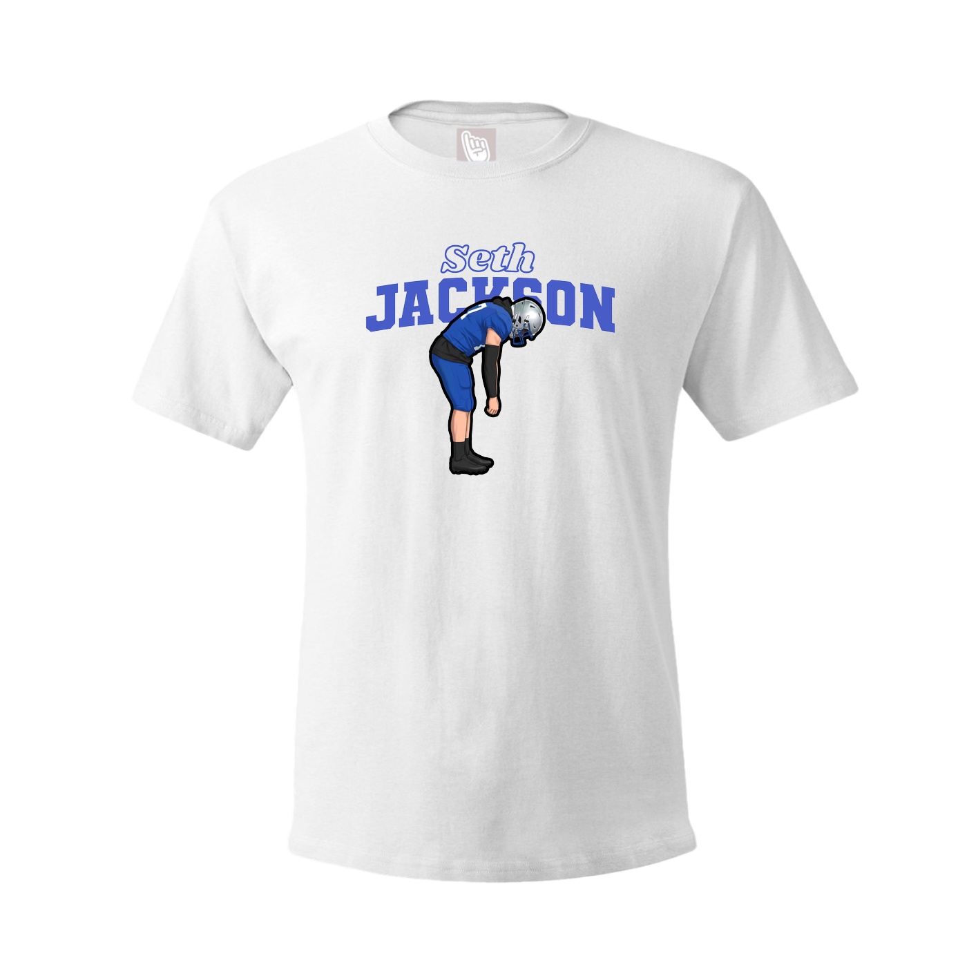 Tee — Name Arch in White