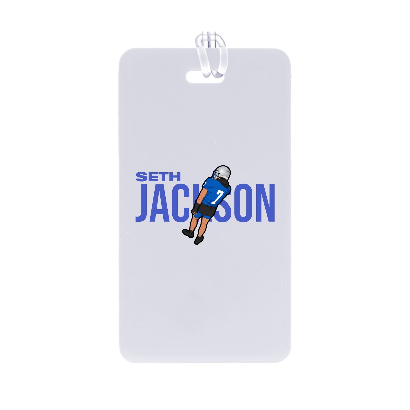 Bag Tag — Player Name in Classic